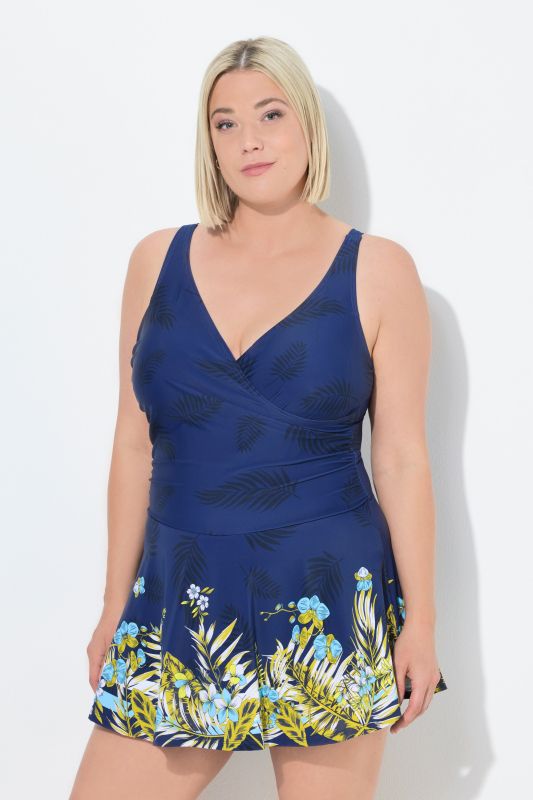 Jungle Foliage Swim Dress