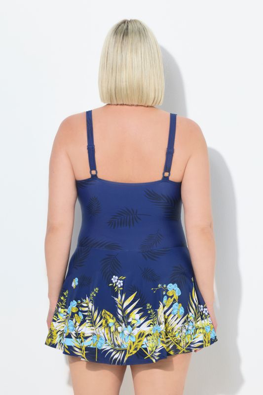 Jungle Foliage Swim Dress