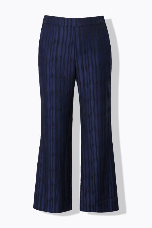 Striped Textured Pants