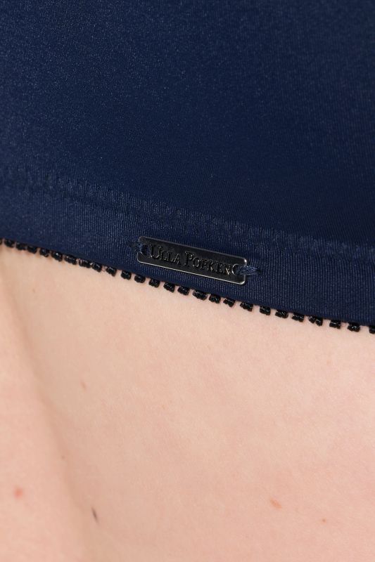 Lace Panel Underwire-Free Relief Bra