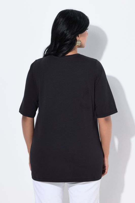 Sequined Short Sleeve Tee