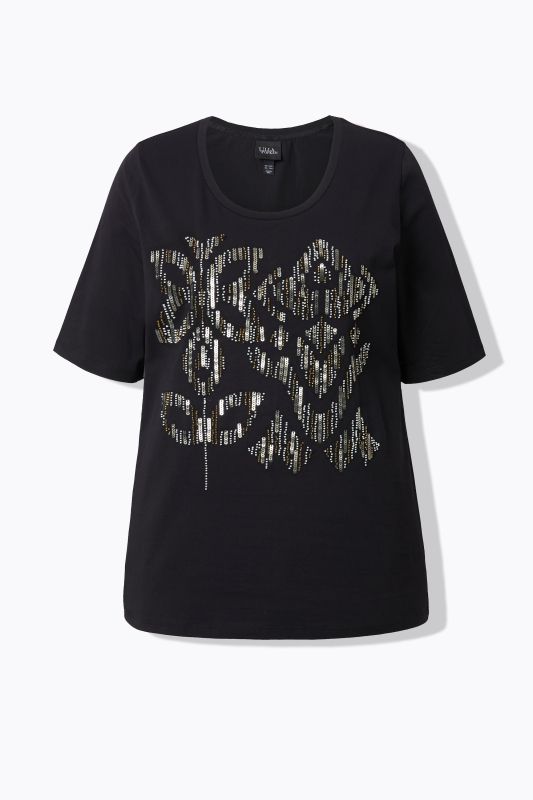 Sequined Short Sleeve Tee