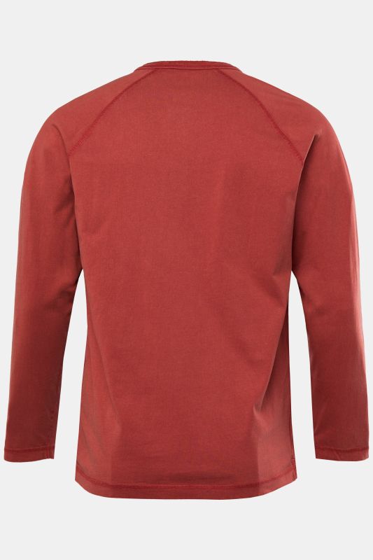 Long-sleeved Henley