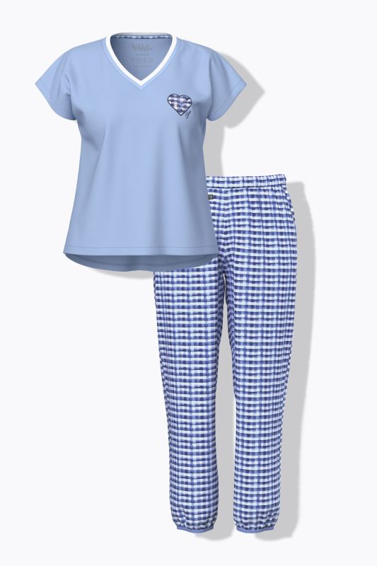 Sweet Checks Two Piece Pajama Set