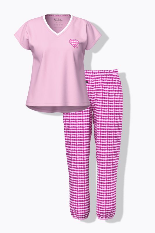 Sweet Checks Two Piece Pajama Set