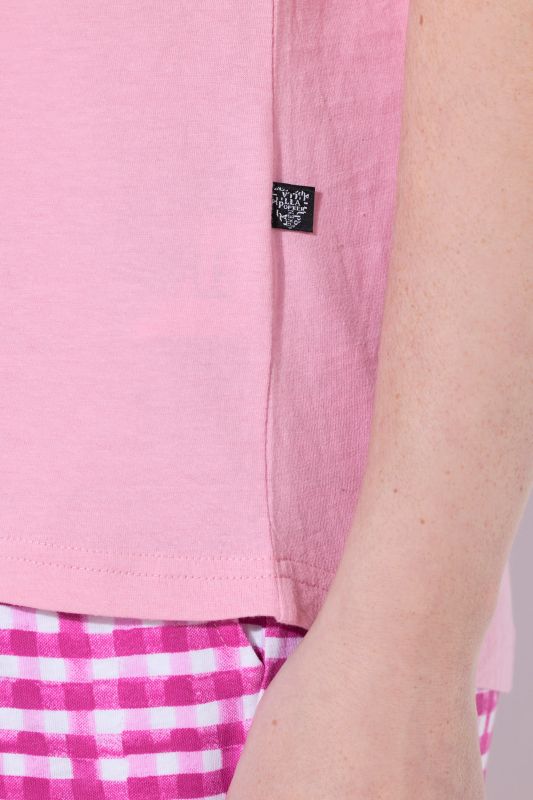 Sweet Checks Two Piece Pajama Set