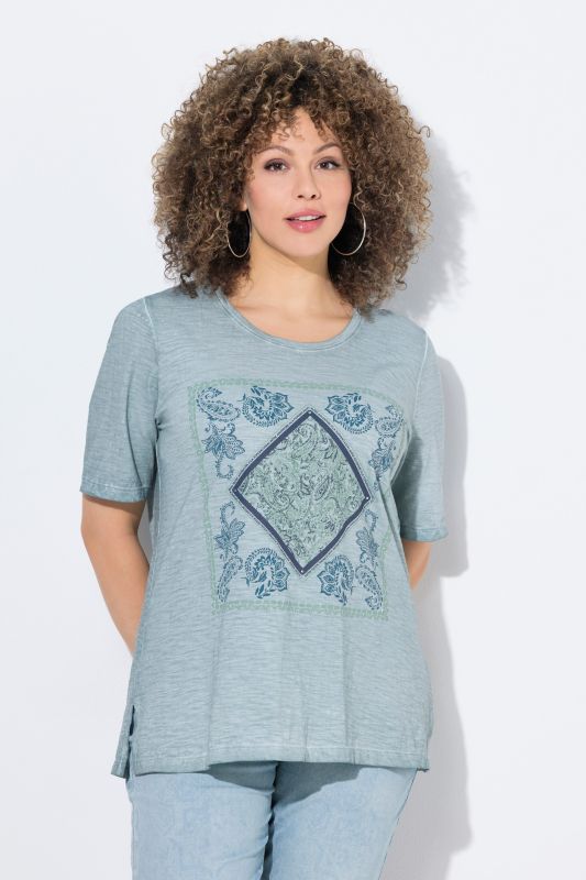 Paisley Short Sleeve Graphic Tee