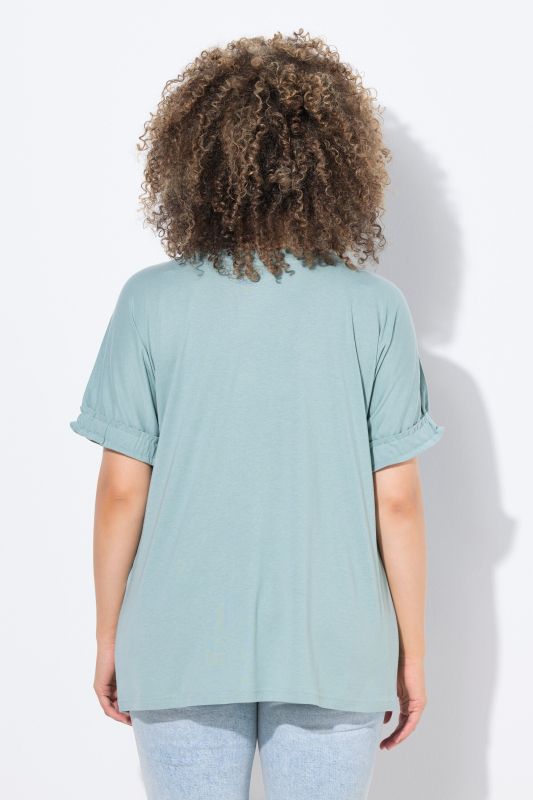 Portugal Ruffled Cuff Graphic Tee