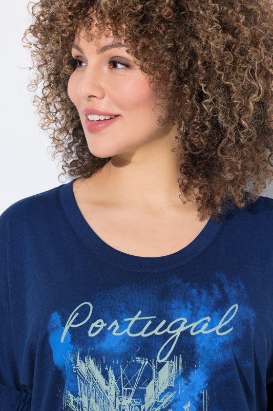 Portugal Ruffled Cuff Graphic Tee