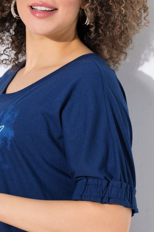 Portugal Ruffled Cuff Graphic Tee