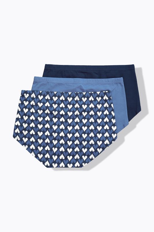 3 Pack Hipster Panties- Hearts