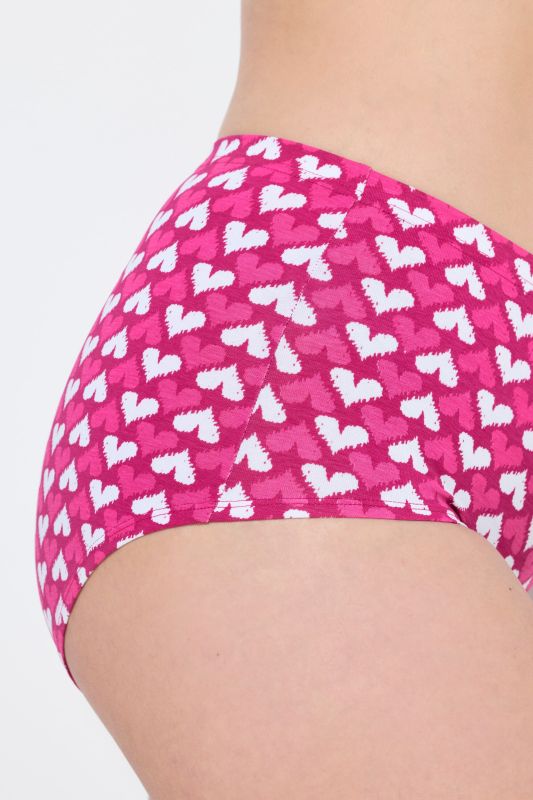 3 Pack Hipster Panties- Hearts