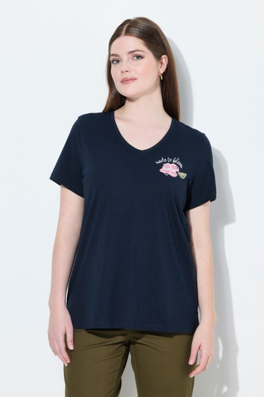 Eco Cotton Flower Graphic Tee