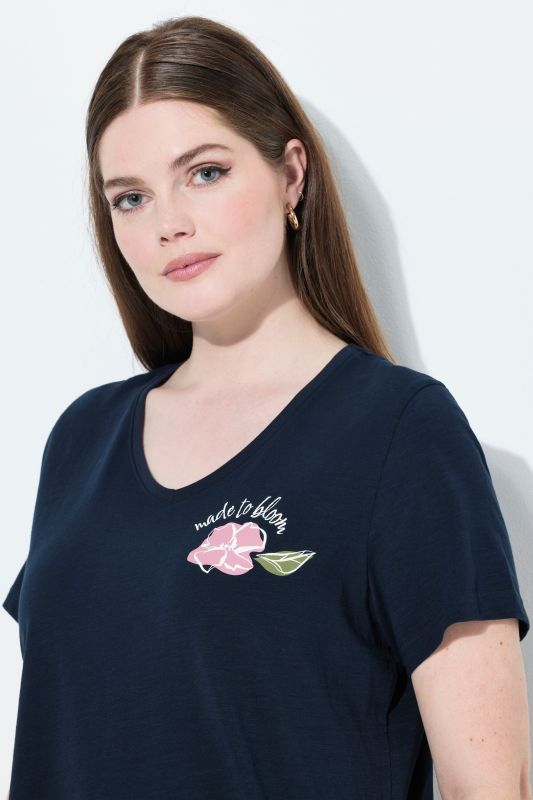 Eco Cotton Flower Graphic Tee
