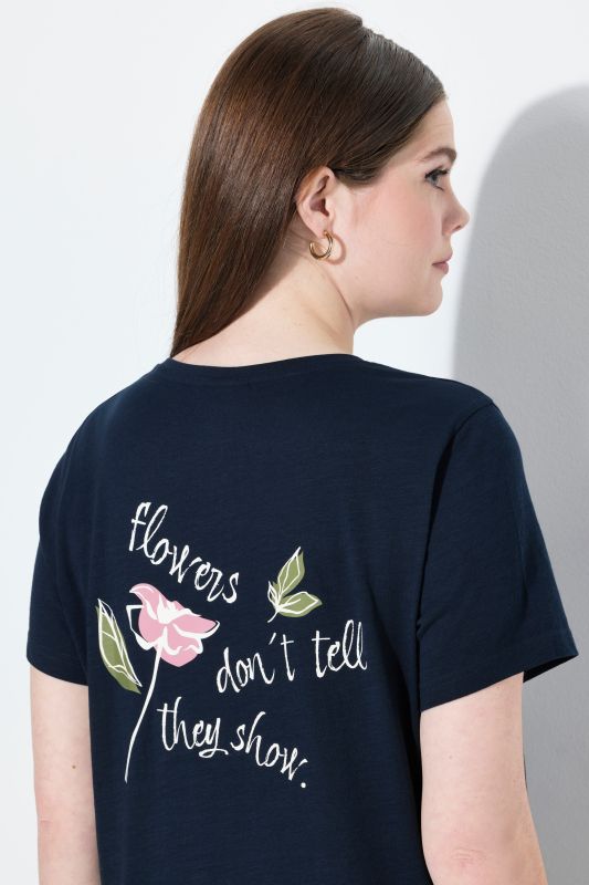 Eco Cotton Flower Graphic Tee