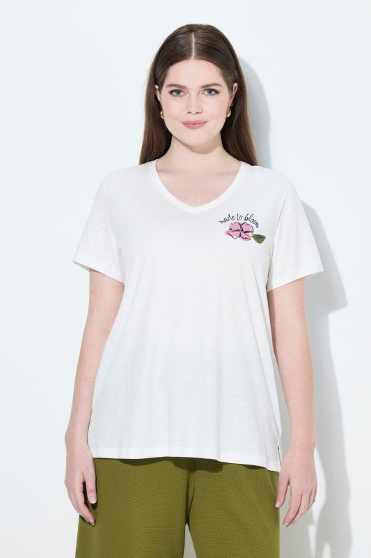Eco Cotton Flower Graphic Tee