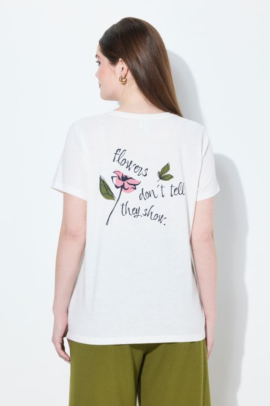 Eco Cotton Flower Graphic Tee
