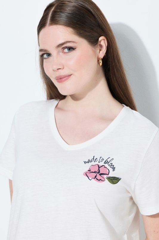 Eco Cotton Flower Graphic Tee