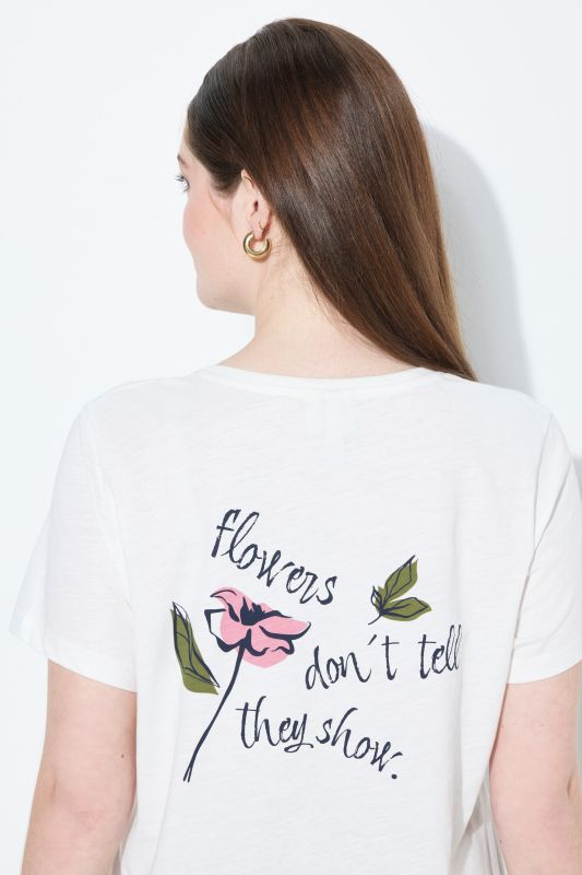 Eco Cotton Flower Graphic Tee