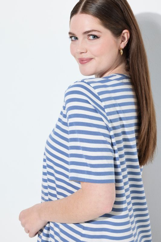 2 Pack Eco Cotton Striped Tees