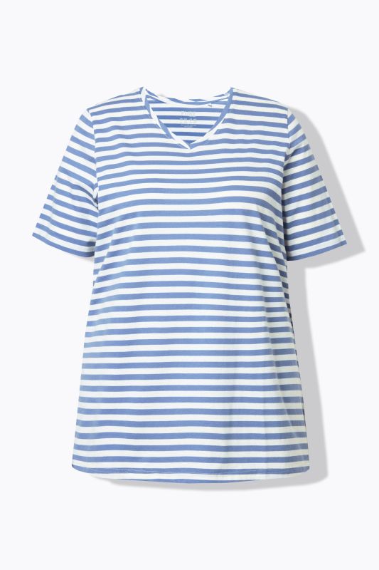 2 Pack Eco Cotton Striped Tees