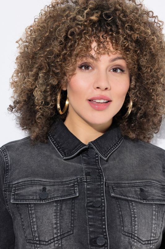 Raw Hem Denim Jacket
