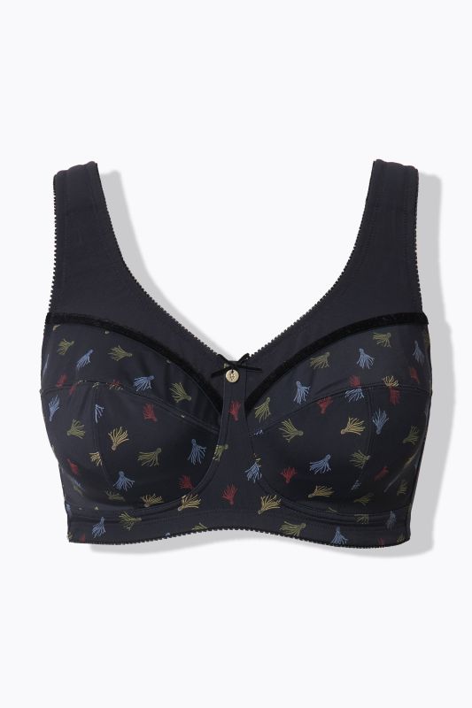 Tassel Print Relief Bra