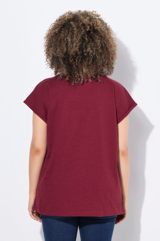 Enjoy Cap Sleeve Graphic Tee