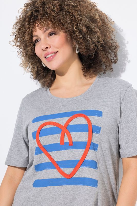 Cord Heart Short Sleeve Graphic Tee