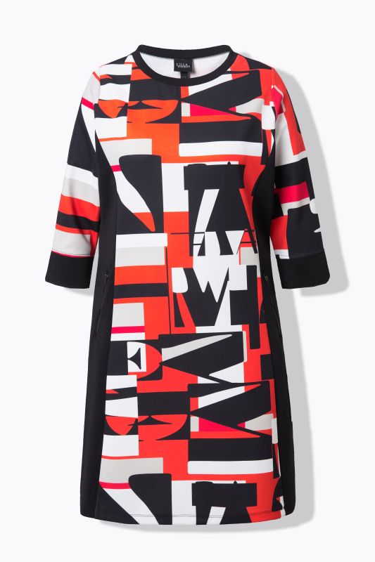 Graphic Punto di Roma Dress
