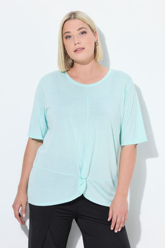 Antibacterial Short Sleeve Draped Tee
