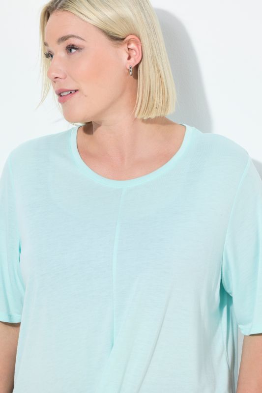 Antibacterial Short Sleeve Draped Tee