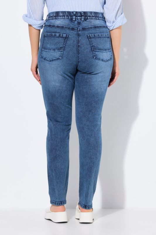Vintage Wash Stretch Fit Jeans