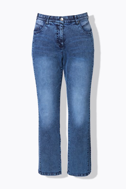 Wide Leg Stretch Fit Jeans