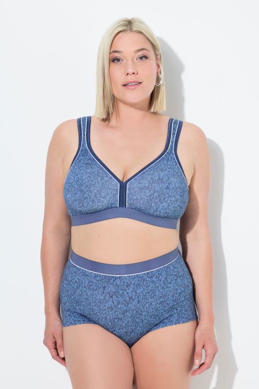 Denim Look MInimizer Bra