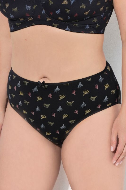 5 Pack of Midi Briefs- Tassel Print