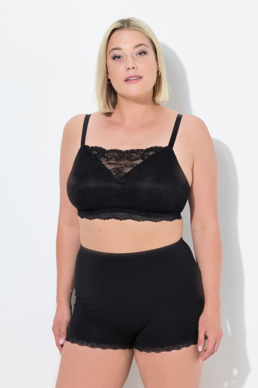 Lace Panel Bralette