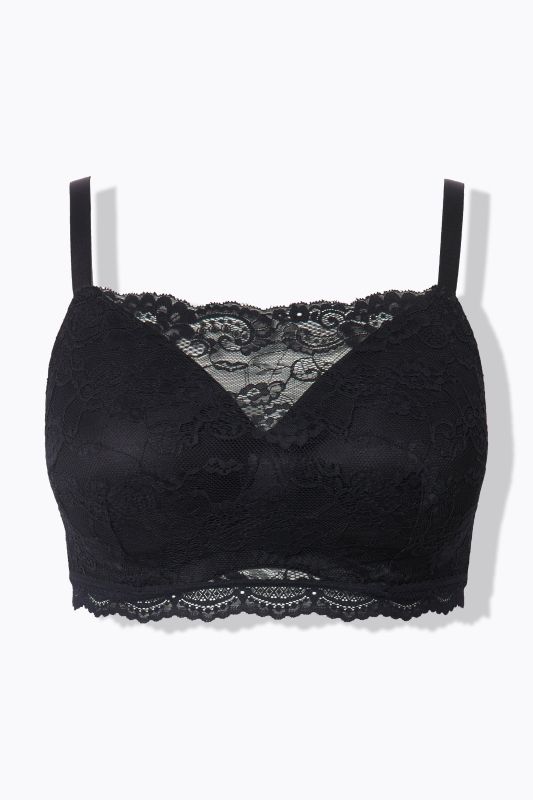 Lace Panel Bralette