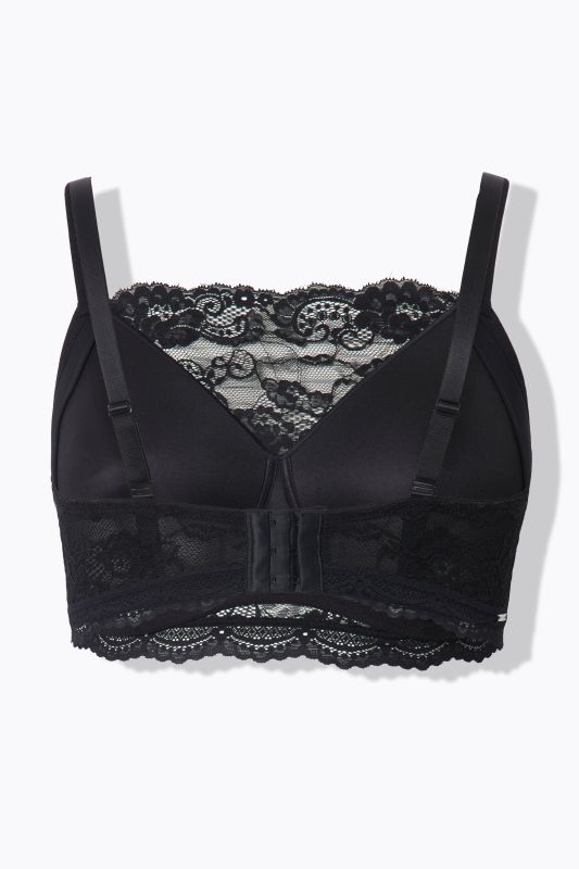 Lace Panel Bralette