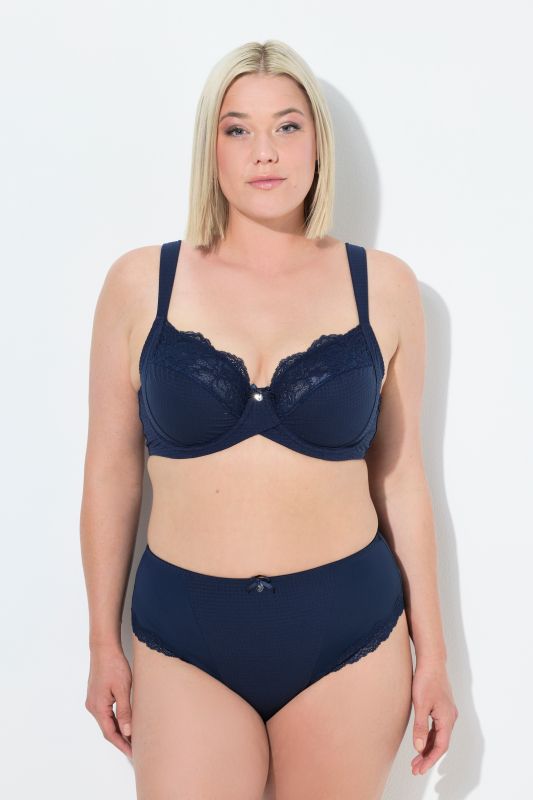 Textured Underwire Bra