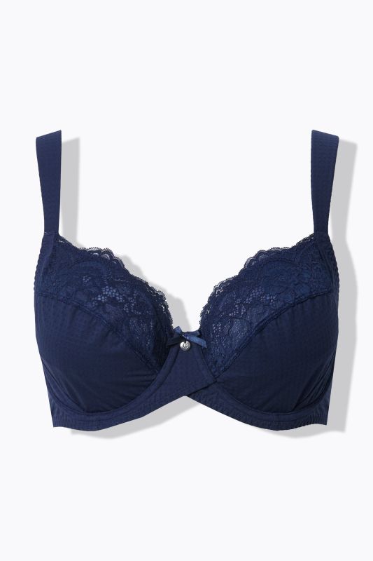 Textured Underwire Bra