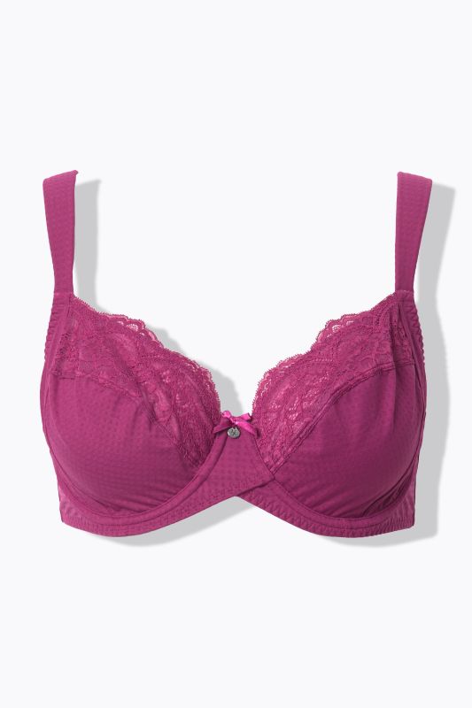 Textured Underwire Bra