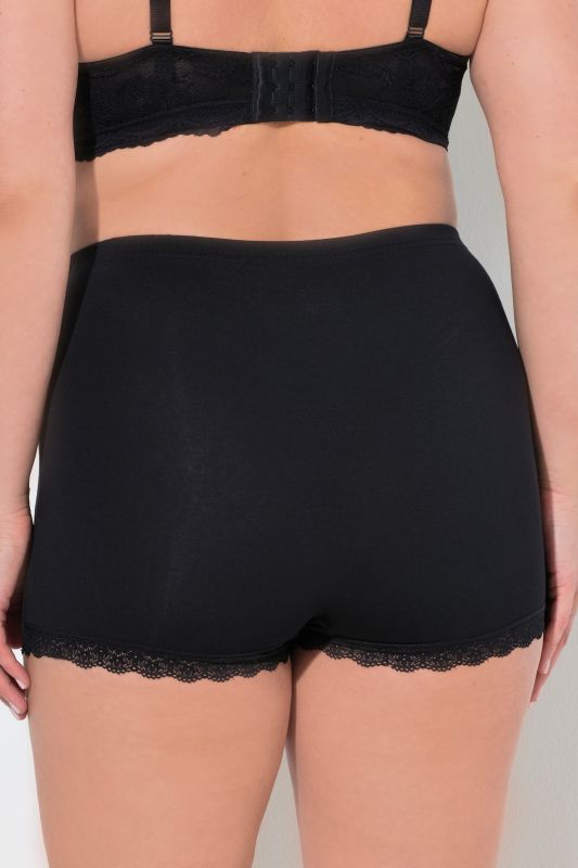 3 Pack Lace Trim Boyshorts