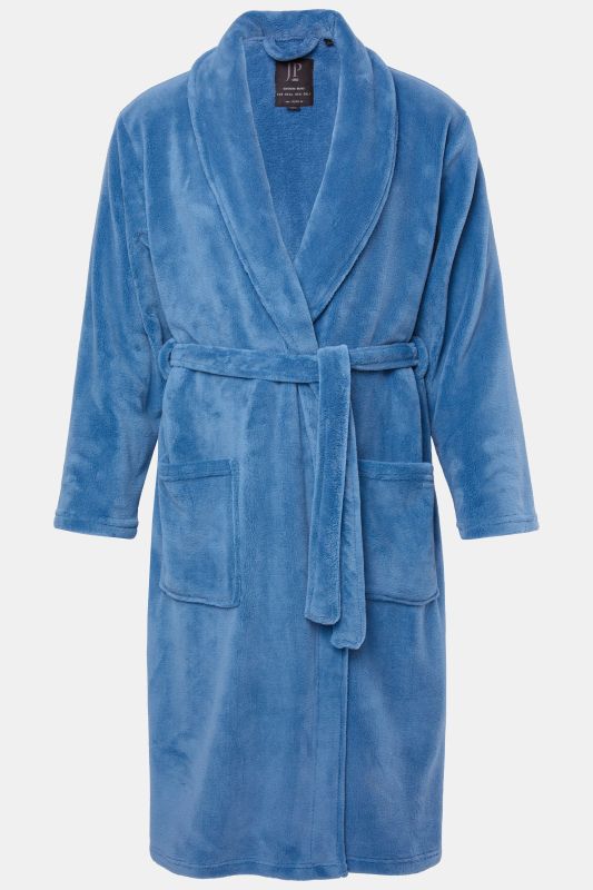 Bathrobe, loungewear, microfibre, belt, up to 8 XL