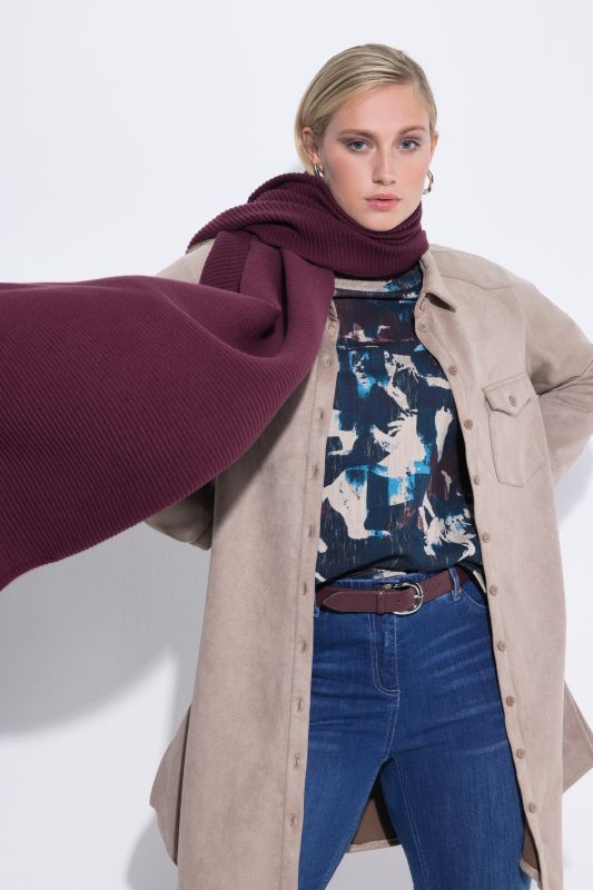 Pleated Lightweight Scarf