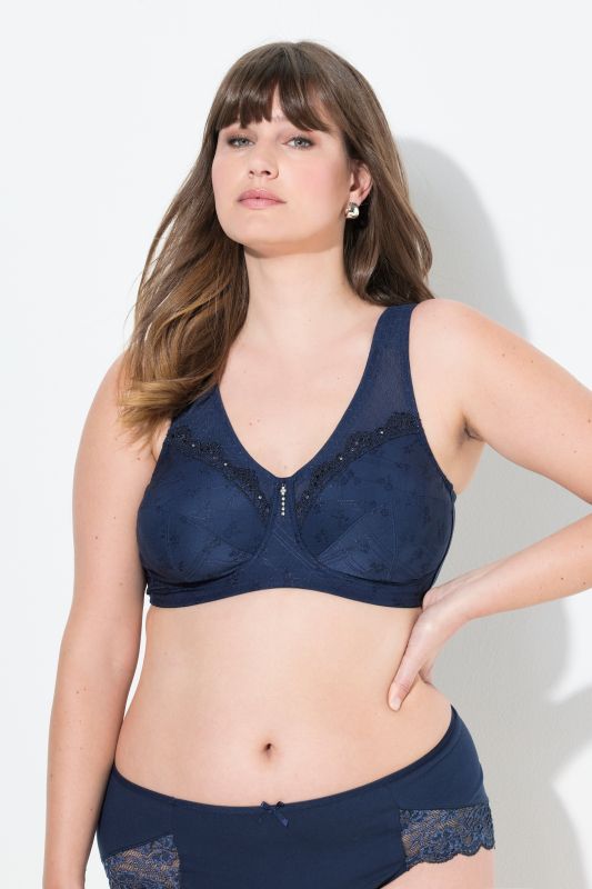 Kelly Tonal Jacquard Support Bra