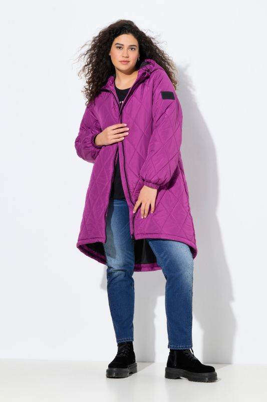 Lightly Quilted Water Repellent Coat