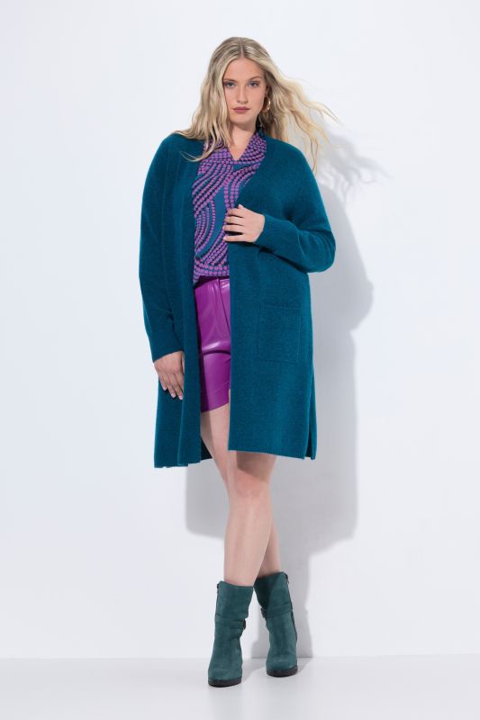 Oversized Open Shape Long Sleeve Cardigan