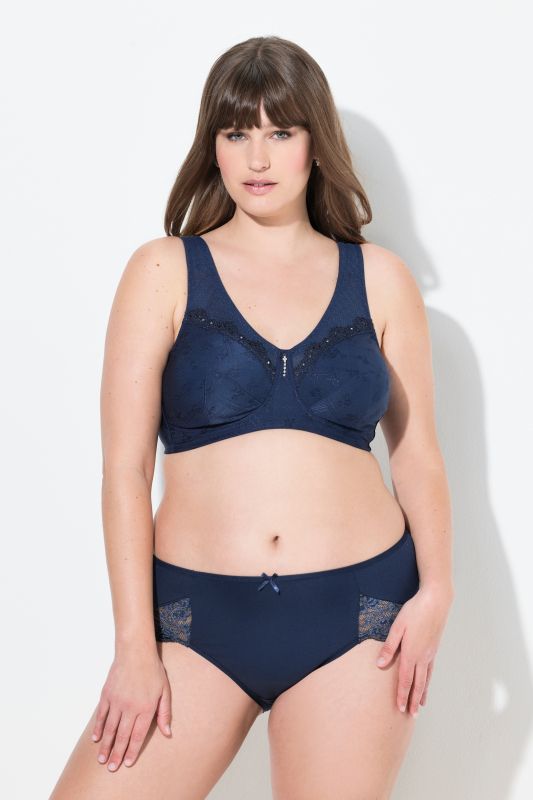 Kelly Tonal Jacquard Support Bra