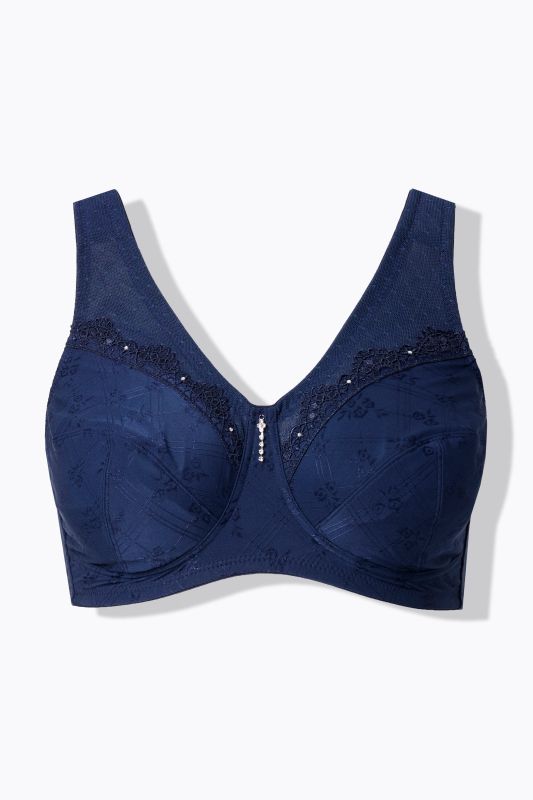 Kelly Tonal Jacquard Support Bra
